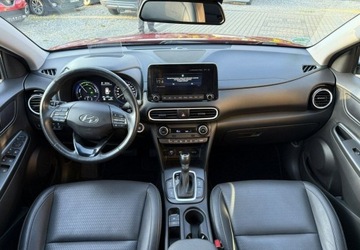 Hyundai Kona I Crossover 1.6 GDi Hybrid 141KM 2019 Hyundai Kona Rej 02.2020 1,6 GDi Hybrid 141KM Klima Navi HUD Kamera Kola l, zdjęcie 14