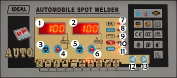 ZGRZEWARKA IDEAL TECNO SPOTTER 8000 DIGITAL 400V DO BLACHARKI SAMOCHODOWEJ