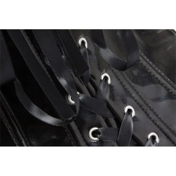 LATEX CORSET Корсетный топ Бюстгальтер без бретелек Самонесущий LATEX XL