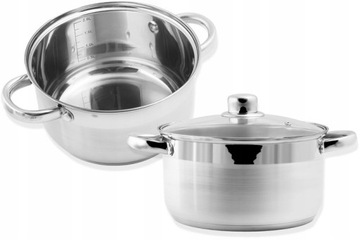 Набор кастрюль, горшок, 8 шт. КОКО ИНДУКЦИЯ