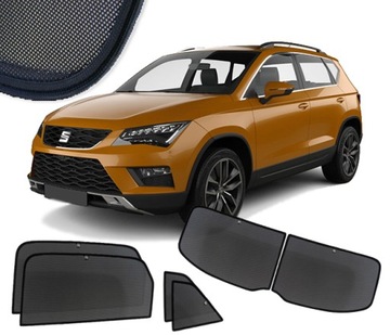 ZASŁONKI DEDYKOWANE SolarRide DO Seat ATECA 2016-