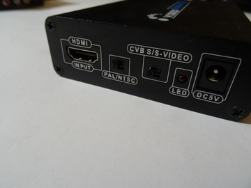 Видеоконвертер Композитный S-Video AV RCA CVBS/HDMI