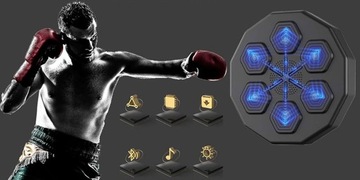 ТРЕНИРОВОЧНЫЙ БОКСЕРСКИЙ ЩИТ МУЗЫКАЛЬНЫЙ БОКСЕРСКИЙ МАШИНА BLUETOOTH ДЛЯ НАСТЕННОГО КОМПЛЕКТА