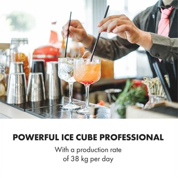 KLARSTEIN LED ICE CUBE ПРОЗРАЧНЫЙ ЛЕД