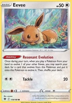 Pokemon TCG Normalny - Eevee (ASR 119)