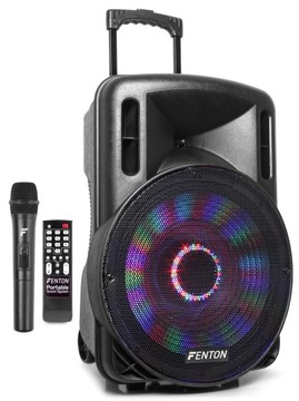 Kolumna aktywna przenośna Fenton FT15LED USB/BT