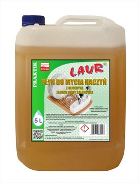 Płyn do mycia naczyń Bubble gum gęsty LAUR 5L