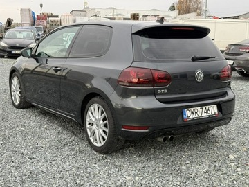 Volkswagen Golf VI Hatchback 5d 2.0 TDI-CR DPF GTD 170KM 2011 Volkswagen Golf GTD 2.0 TDI 170KM 191 tys. km., zdjęcie 6