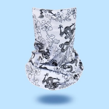 Fashion Punk Sunscreen Mask For Men Women Summer Face Neck UV Protection