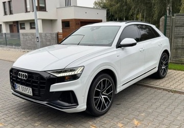 Audi Q8 SUV 3.0 55 TFSI 340KM 2019 Audi Q8 3.0 benz 340 ps ,niski pot przebieg 3.0 Benzyna 340KM