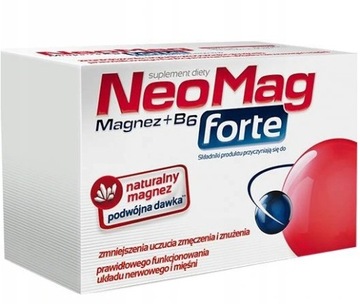 NEOMAG FORTE MAGNEZ+B6 PODWÓJNA DAWKA MAGNEZU 50ta