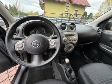 Nissan Micra IV Hatchback 5d 1.2 80KM 2011 Nissan Micra TYLKO 134tyśkm 1WŁAŚCICIEL 1.2B CLIMATRONIC 2011 ZADBANA Tekna, zdjęcie 19