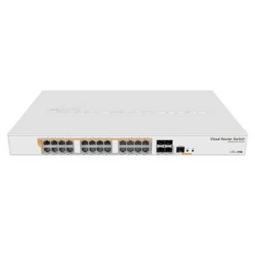 Switch Mikrotik CRS328-24P-4S+RM 128 Gbps