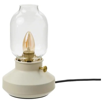 IKEA TARNABY Lampa stołowa beżowy 25 cm