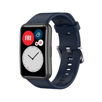 СИЛИКОНОВЫЙ РЕМЕШОК ДЛЯ HUAWEI WATCH FIT - 14 цветов