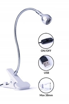 SPN Nails 5W UV LED лампа для верхних форм, серебристый