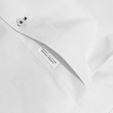 Tommy Hilfiger koszula męska biała Core Flex Poplin rozmiar XL