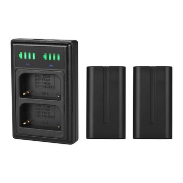 NP-F550 Inteligentna ładowarka USB i zestaw bater