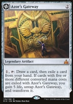 Karta Magic: Azor's Gateway // Sanctum of the Sun