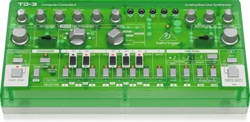 Behringer TD-3-LM Syntezator linii basowej zielony