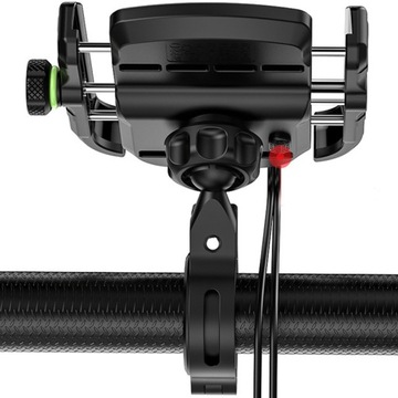 MC10K-V2 Uchwyt Motocyklowy Ładowarka 36W Szybkie Ładowanie QC+ Kabel USB-C
