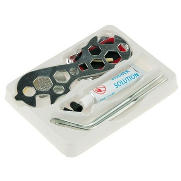 РЕМОНТНЫЙ КОМПЛЕКТ ВЕЛОСИПЕДНОЙ ТРУБЫ ДЛЯ ВЕЛОСИПЕДОВ PATCH KEY многоразовый клей