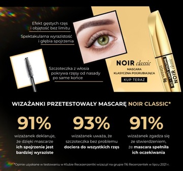 AA WINGS OF COLOR Тушь для ресниц No Limit Volume Noir