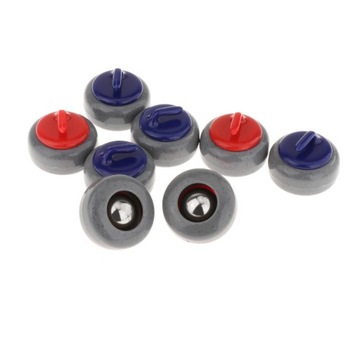 8 szt. Krążki do gry w curling na stole Shuffleboard Rollers Gry z koralikami przesuwnymi