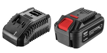 КОМПЛЕКТ АККУМУЛЯТОРОВ 4 Ач + ГРАФИТОВОЕ ЗАРЯДНОЕ УСТРОЙСТВО