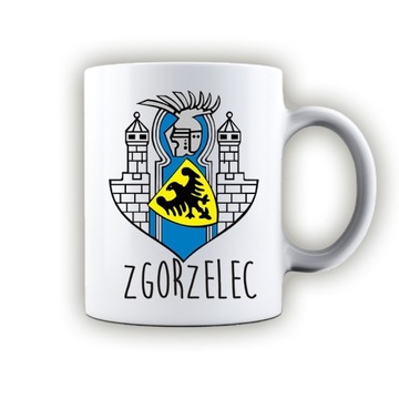 kubek ceramiczny Zgorzelec nadruk