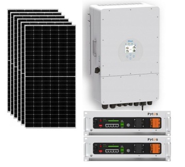 Magazyn Energii DEYE 10kWh Falownik hybrydowy SUN-12K-SG04LP3-EU 3-fazowy