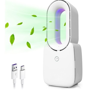 НАСТОЛЬНЫЙ ВЕНТИЛЯТОР СЕНСОРНЫЙ СЕНСОРНЫЙ ТИХИЙ МАЛЕНЬКИЙ БЕЗЛОПАСНЫЙ ВЕНТИЛЯТОР 2500 МАЧ БЕЛЫЙ