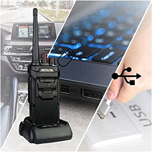 Рация Retevis RT648, рация дальнего действия IP67, PMR446