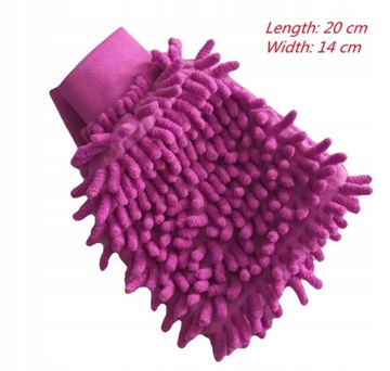 Перчатка микрофибры для стирки машины для мытья машины