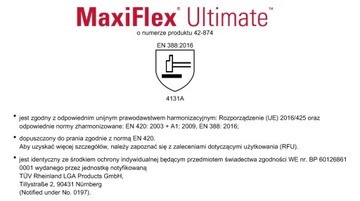 САДовые перчатки Maxiflex Ultimate ATG 42-874 L/9