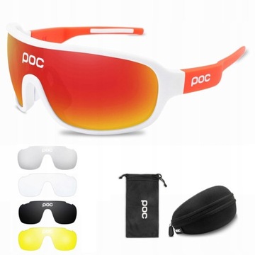 POC BLADE HD 5-częściowe okulary rowerowe Nowość