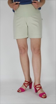 ШОРТЫ для беременных из хлопка SUPER L белые