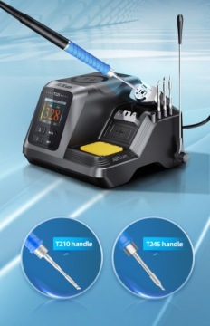 ПАЯЛЬНАЯ СТАНЦИЯ AIXUN T320 200 Вт T245 T210 НАКОНЕЧНИКИ C245 C210 6 НАКОНЕЧНИКОВ