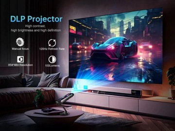 Защищенный смартфон Unihertz Tank 2 Pro 8849 с проектором 2,4K, 23800 мАч