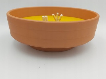 КЕРАМИЧЕСКАЯ свеча ВСЕ СВЯТЫЕ глина ретро Золушка БОЛЬШАЯ 2