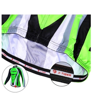 МУЖСКАЯ ТЕРМОАКТИВНАЯ ВЕЛОСИПЕДНАЯ РУБАШКА СО СВЕТОТВОРОТНИКАМИ PRO