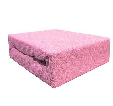 Prześcieradło Frotte z gumką 140x200 cm bawełna na gumce oddychający jakość
