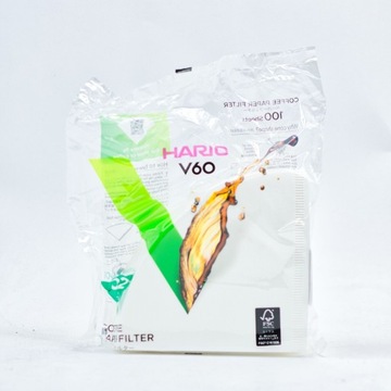 Filtry papierowe do dripa Hario V60-02 100 szt