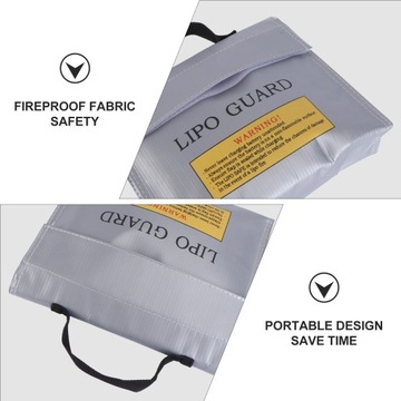 СУМКА ДЛЯ ЗАЩИТЫ АККУМУЛЯТОРА LIPO GUARD Огнезащитный чехол LLWL
