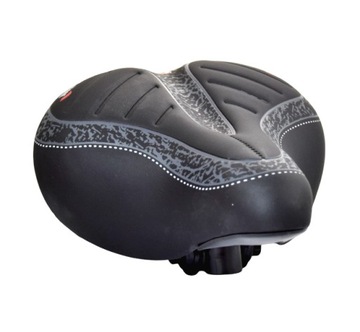 ВЕЛОСИПЕДНОЕ СИДЕНЬЕ С ПРУЖИНАМИ БОЛЬШОЕ МЯГКОЕ СЕДЛО