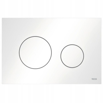 Przycisk spłukujący do WC Tece Loop biały połysk 9240920