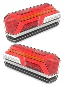 LAMPA TYLNA PRZYCZEPY ZESPOLONA LED DIODOWA NEON