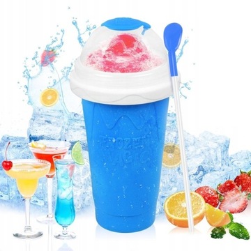 SLUSH CUP SQUEEZE CUP SCHŁODZONA MASZYNA DO ROBIENIA SLUSHY KUBEK DO LODÓW