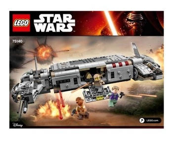LEGO SW Instrukcja Transporter Ruchu Oporu 75140