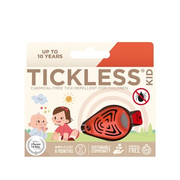 ULTRADŹWIĘKOWA OCHRONA PRZED KLESZCZAMI DLA DZIECI TICKLESS KID NA KLESZCZ